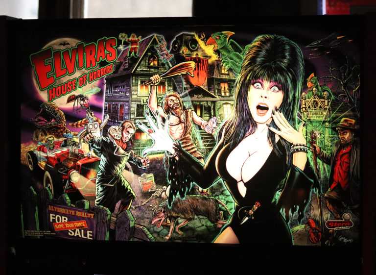 watertown wi pinball arcade elvira Elvira’s House of Horrors (Premium)